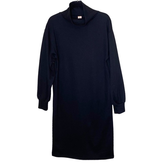 Smash + Tess The Sweater Dress- Midnight Black - Picture 8 of 16